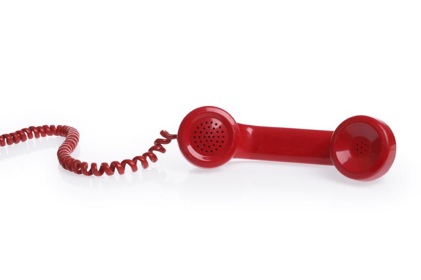 Auricular de un telefono